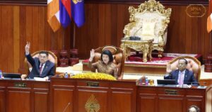 រដ្ឋសភា បានអនុម័តសេចក្ដីព្រាងច្បាប់ស្តីពីការអនុម័តយល់ព្រមលើអនុសញ្ញាអង្គការសហប្រជាជាតិស្ដីពីនីតិសមុទ្រ