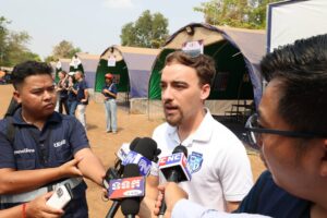 អង្គការ Y-Farm ចុះបណ្តុះបណ្តាលភាសាអង់គ្លេស និងភាសាខ្មែរបន្ថែម ជូនកូនៗពលរដ្ឋភៀសសឹក នៅវត្តចាន់ស៊ី