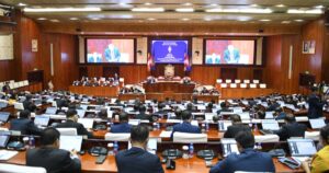 សេចក្តីព្រាងច្បាប់ ស្តីពីការប្រឆាំងការឆបោកតាមប្រព័ន្ធបច្ចេកវិទ្យា និងសេចក្តីស្នើច្បាប់ ស្តីពីវិសោធនកម្មច្បាប់ ស្តីពីការបោះឆ្នោតជ្រើសតាំងសមាជិកព្រឹទ្ធសភា ត្រូវបានអនុម័ត